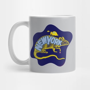 New York Distressed Rat (Loves You) By Abby Anime(c) Mug